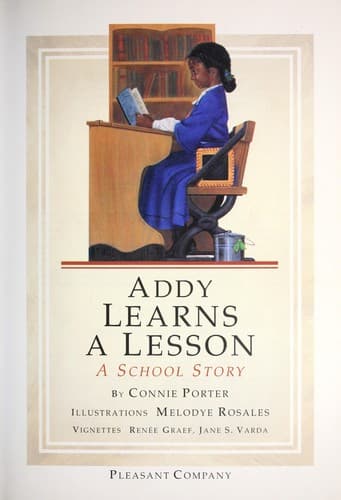 Tapa de Addy learns a lesson : a school story