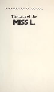 Tapa de The luck of the Miss L