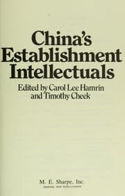 Tapa de China's establishment intellectuals