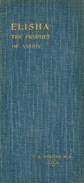 Tapa de Elisha The Prophet Of Vision