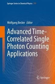 Tapa de Advanced time-correlated single photon counting applications