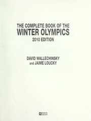Tapa de The complete book of the Winter Olympics