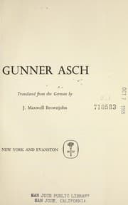 Tapa de What became of Gunner Asch
