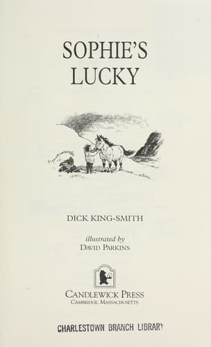 Tapa de Sophie's Lucky