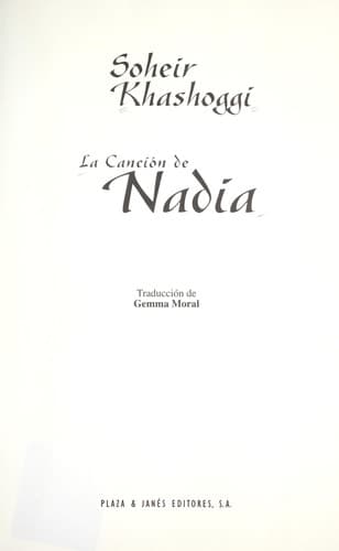 Tapa de La Cancion de Nadia