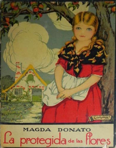 Tapa de La protegida de las flores