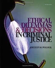 Tapa de Ethical dilemmas and decisions in criminal justice