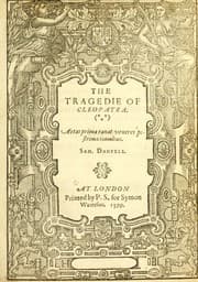 Tapa de Tragedie of Cleopatra