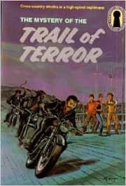 Tapa de MYSTERY OF THE TRAIL OF TERROR (Three Investigators, No 39)