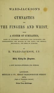 Tapa de Ward-Jackson's gymnastics for the fingers and wrist