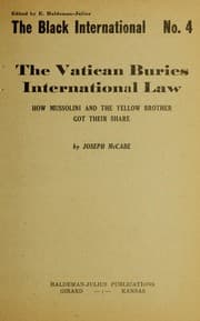 Tapa de The Vatican buries international law