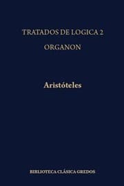 Tapa de Tratados de lógica (Órganon) II