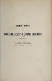 Tapa de La trière athénienne