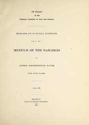 Tapa de Memoirs of natural sciences