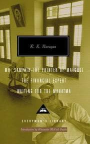 Tapa de Mr. Sampath--The Printer of Malgudi, The Financial Expert, Waiting for the Mahatma (Everyman's Library)