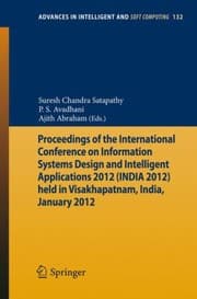 Tapa de Proceedings of the International Conference on Information Systems Design And Intelligent Applications