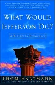 Tapa de What Would Jefferson Do?