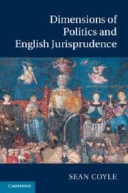 Tapa de Dimensions Of Politics And English Jurisprudence