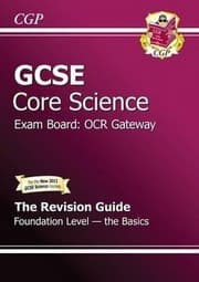 Tapa de Gcse Core Science Ocr Gateway Revision Guide Foundation The Basics