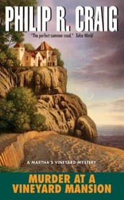 Tapa de Murder At A Vineyard Mansion A Marthas Vineyard Mystery