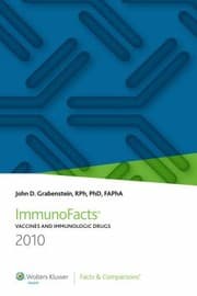 Tapa de Immunofacts Vaccines And Immunologic Drugs 2010