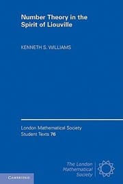 Tapa de Number Theory In The Spirit Of Liouville