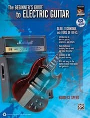 Tapa de The Beginners Guide To Electric Guitar Gear Technique And Tons Of Riffs