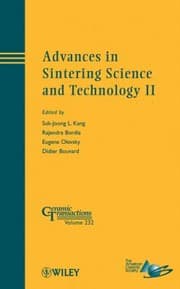 Tapa de Advances In Sintering Science And Technology Ii A Collection Of Papers Presented At The International Conference On Sintering 2011 August 28september 1 2011 Jeju Korea