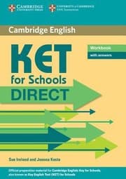 Tapa de Ket For Schools Direct Workbook With Answers