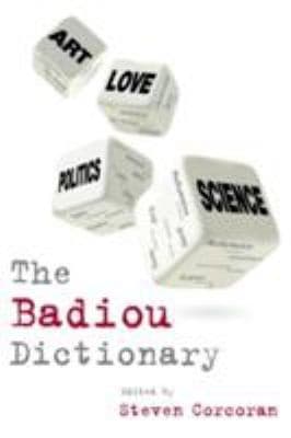 Tapa de The Badiou Dictionary