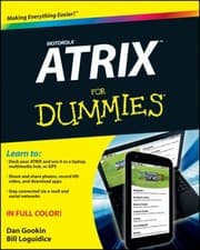 Tapa de Motorola Atrix For Dummies
