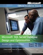 Tapa de Microsoft Office Sql Server Database Design And Optimization Microsoft Certified It Professional