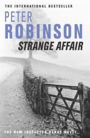 Tapa de Strange Affair An Inspector Banks Mystery