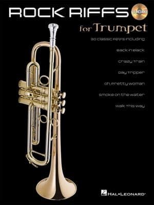 Tapa de Rock Riffs For Trumpet