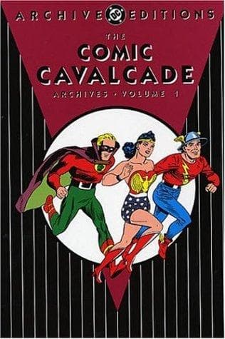 Tapa de The Comic cavalcade archives.