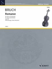 Tapa de Romanze Fr Viola Und Orchester Opus 85 For Viola And Orchestra