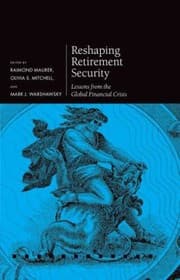 Tapa de Reshaping Retirement Security Lessons From The Global Financial Crisis