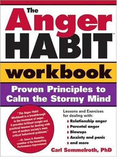 Tapa de The Anger Habit Workbook