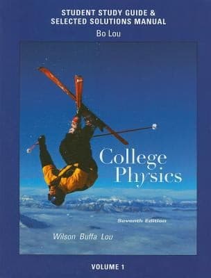 Tapa de Student Study Guide And Selected Solutions Manual For College Physics