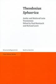 Tapa de Sphaerica Arabic And Medieval Latin Translations