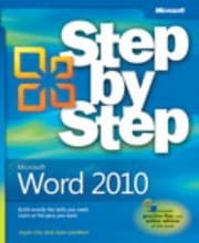 Tapa de Microsoft Word 2010 Step By Step