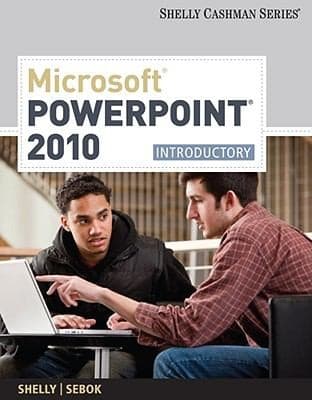 Tapa de Microsoft Office Powerpoint 2010 Introductory