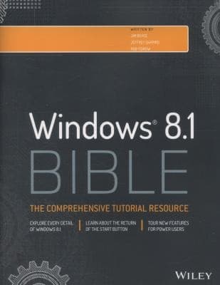 Tapa de Windows 81 Bible