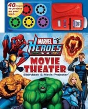 Tapa de Marvel Heroes Movie Theater Storybook And Movie Projector
