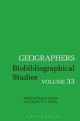 Tapa de Geographers Biobibliographical Studies