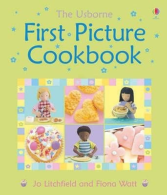 Tapa de The Usborne First Picture Cookbook