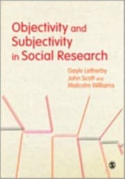 Tapa de Objectivity And Subjectivity In Social Research