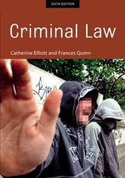 Tapa de Criminal law