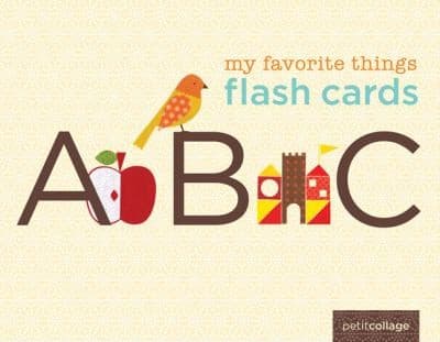 Tapa de My Favorite Things Flash Cards