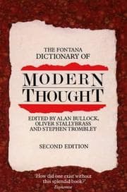 Tapa de The Fontana Dictionary of Modern Thought